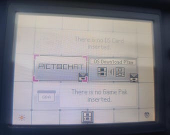 Nintendo DS Lite Authentic LCD Screen Replacement Original Bottom Screen
