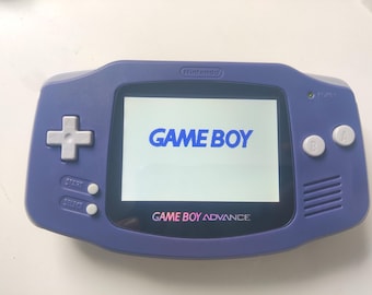 Gameboy Medaillon Indigo Bue IPS V2 MOD 10 Level Helligkeitsstufe