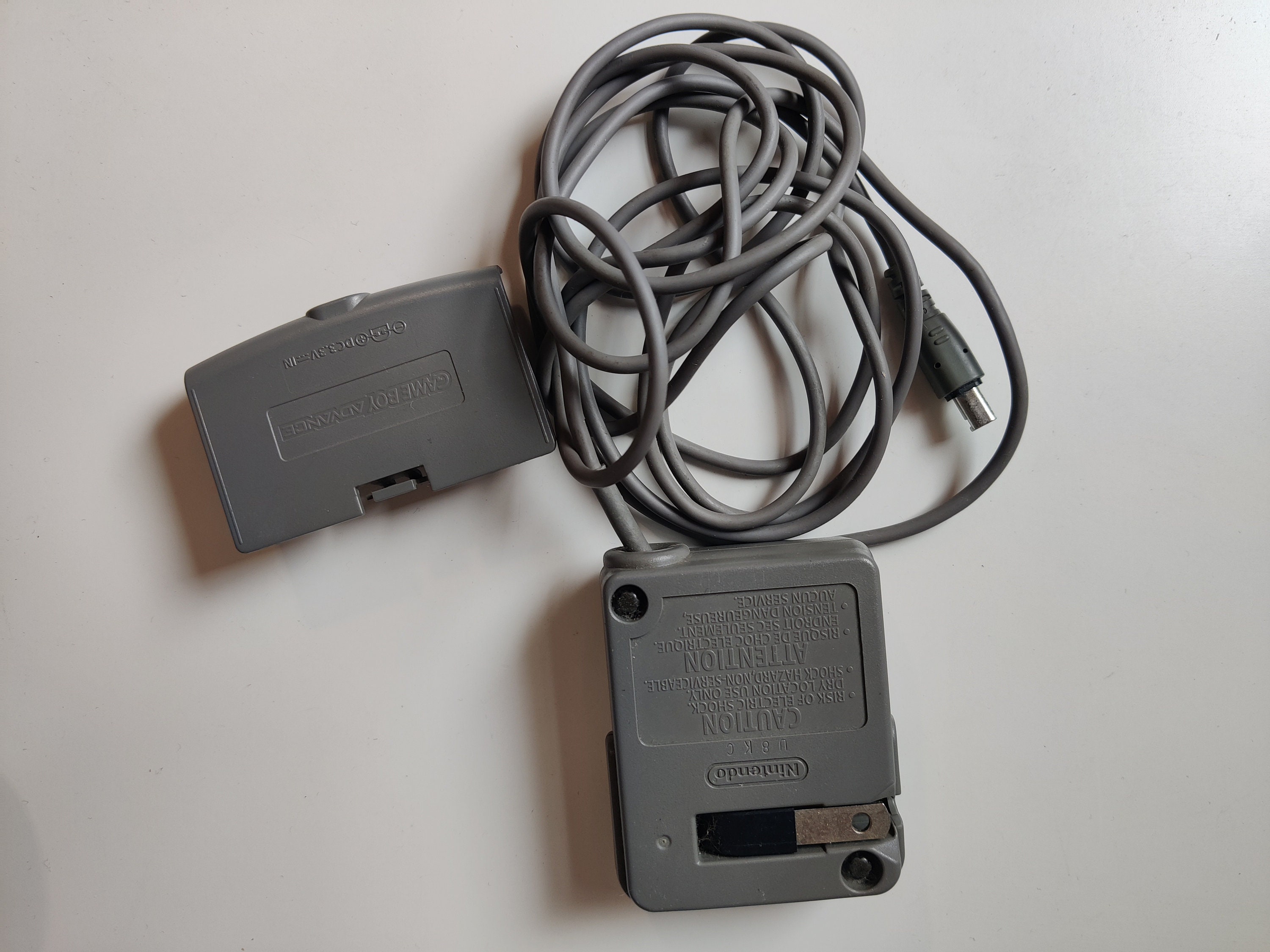 Authentic Nintendo Gameboy Advance AC Adapter Plug Set - Etsy