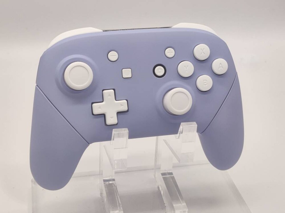 Custom Nintendo Switch Pro Controller Light Violet Color & Etsy