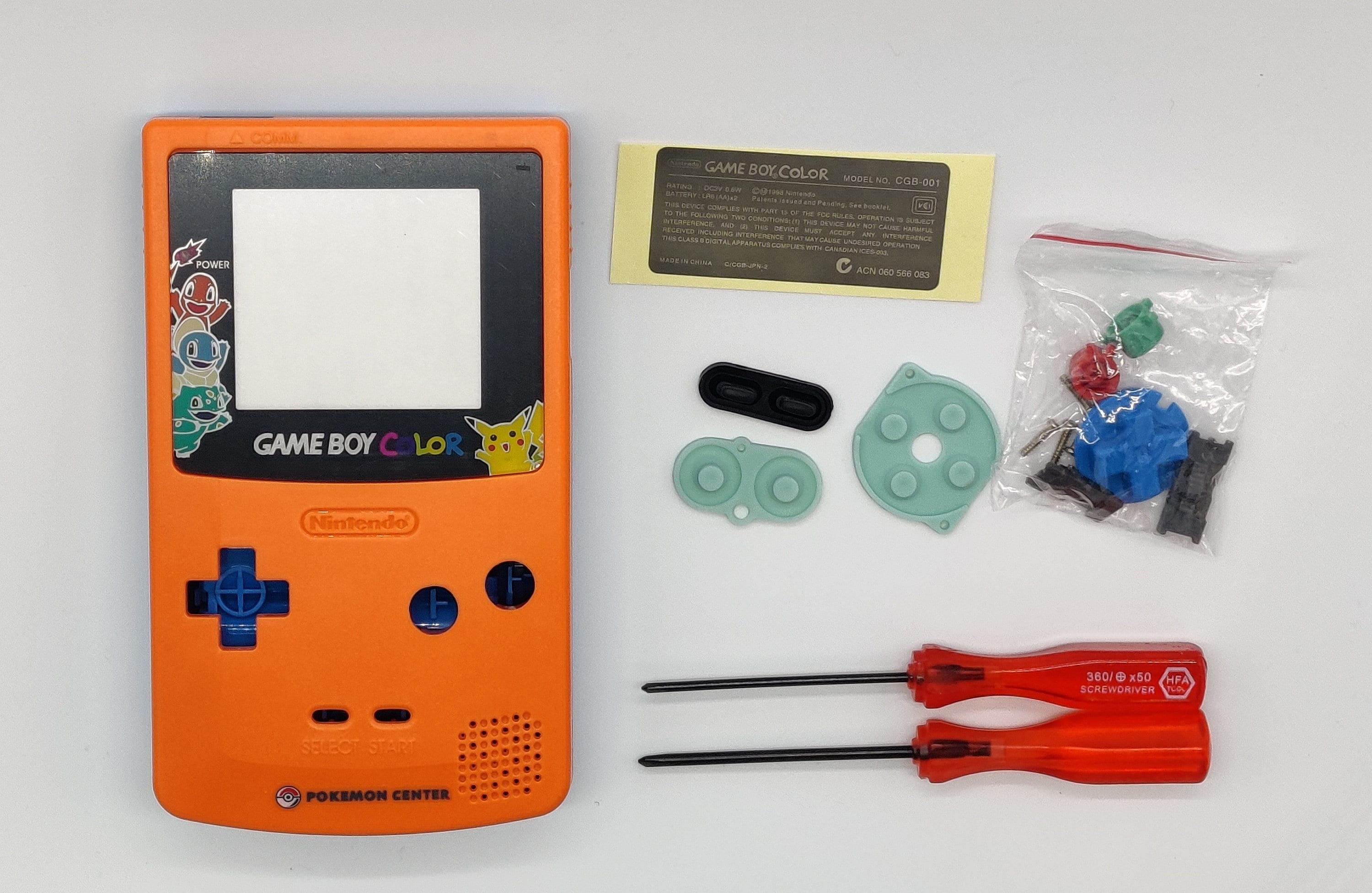 commentator fabriek Geleidbaarheid GameBoy Kleur Pokemon oranje blauw vervangende behuizing Shell - Etsy België commentator fabriek Geleidbaarheid GameBoy Kleur Pokemon oranje blauw vervangende behuizing Shell - Etsy België