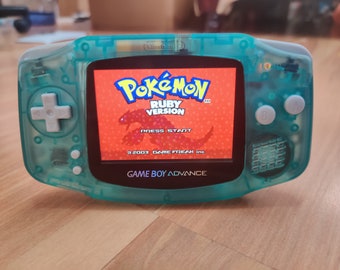 Turquoise Gameboy Etsy