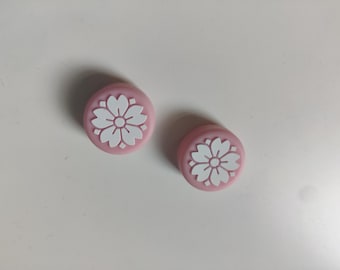 Pinke Blossom Thumb Griffe für Nintendo Switch Joy-Con Controller