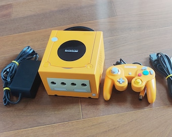 GameCube Console Oranje + Controller(s) + AV-kabel & Oplader
