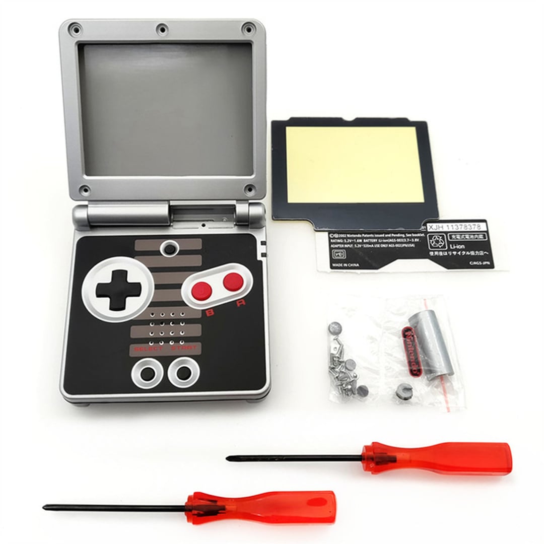 Game Boy Advance SP Classic NES Edition on Make a GIF