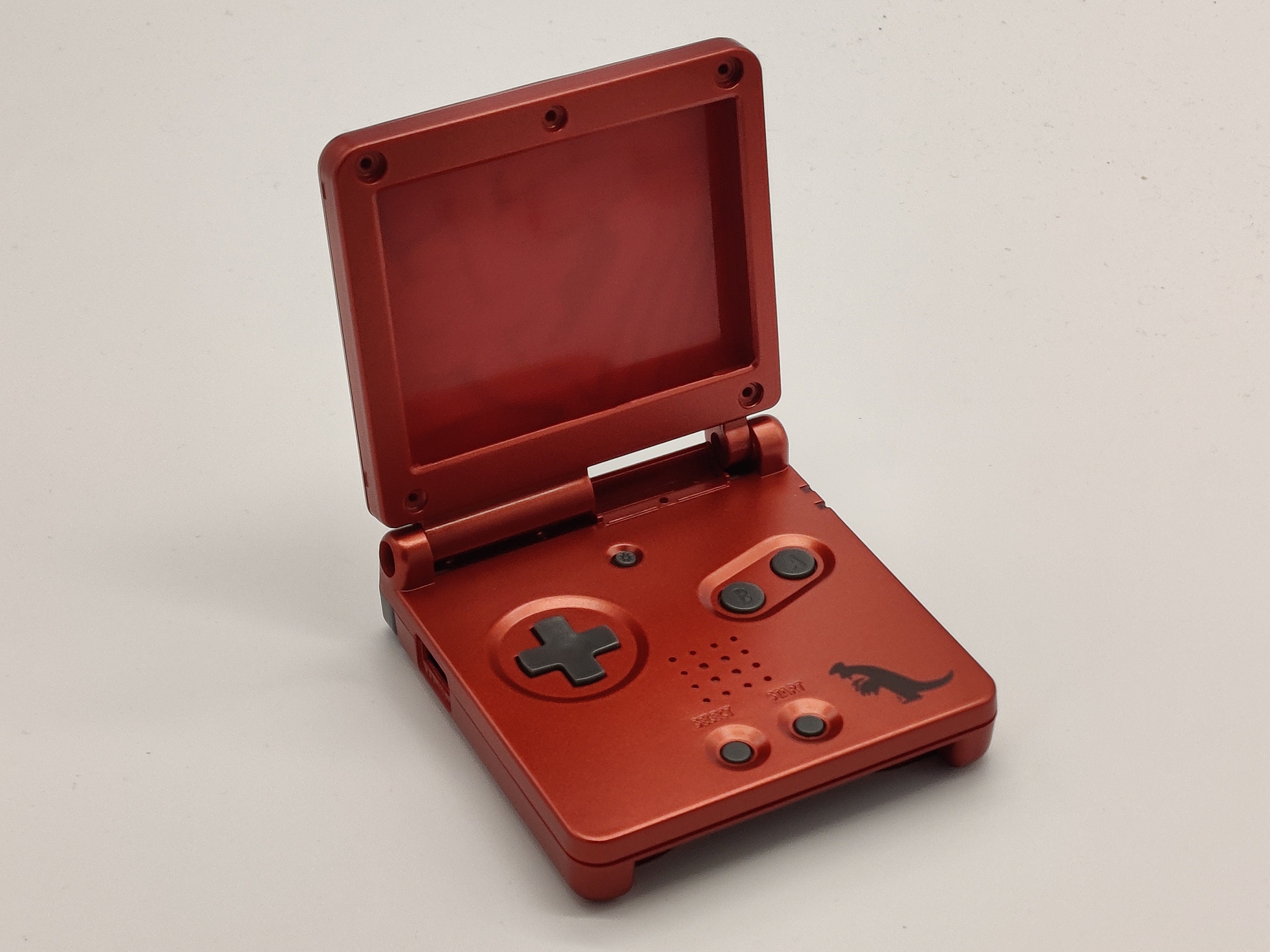 美品 シェル交換品 ゲームボーイアドバンスsp グラードンエディション 美品 シェル交換品 ゲームボーイアドバンスsp グラードン