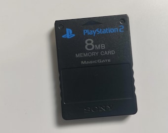 Sony Playstation 2 Original 8MB Memory Card Soem SCPH-10020 PS2 offiziell