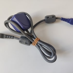 Äkta Nintendo Gameboy Advance Multiplayer Link-kabel, modell AGB-005, GBA, OEM-tillbehör