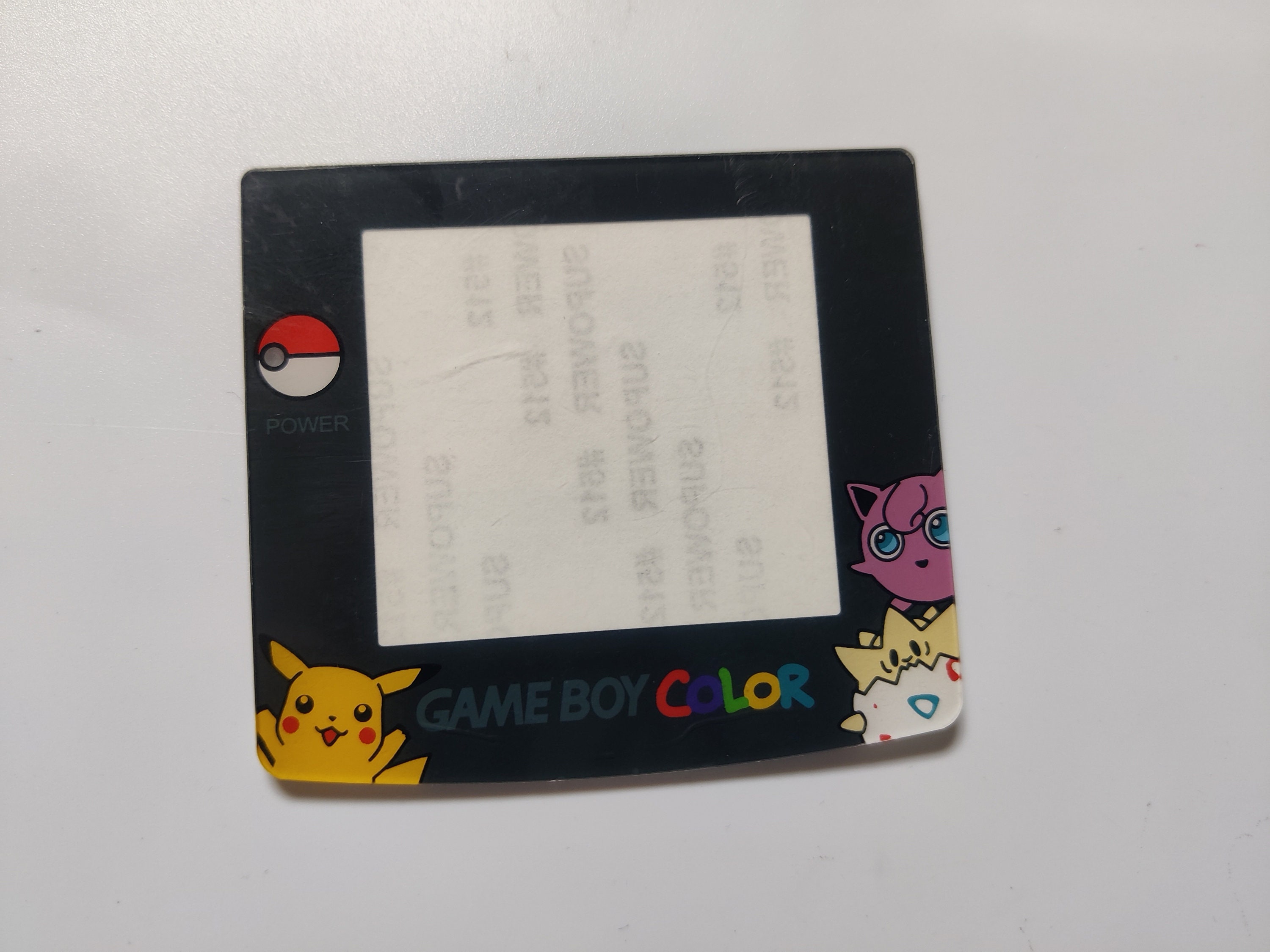 Vitre De Protection D'écran Pour Game Boy Color – Lot De 2 – Pokémon GBC