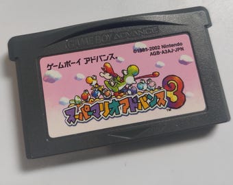 Super Mario Advance 3 Yoshi's Island japan Version Für GameBoy Advance & SP