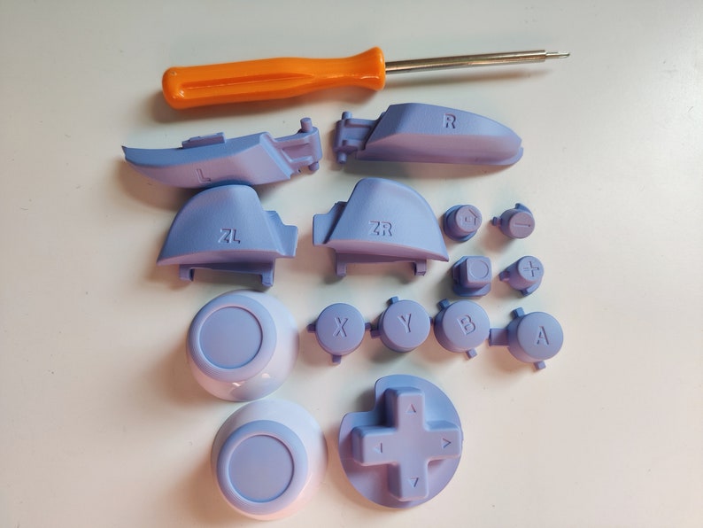 Switch Pro Controller Custom Shell Custom Nintendo Switch Pro Controller Shell DIV Kit Violet Color With ...