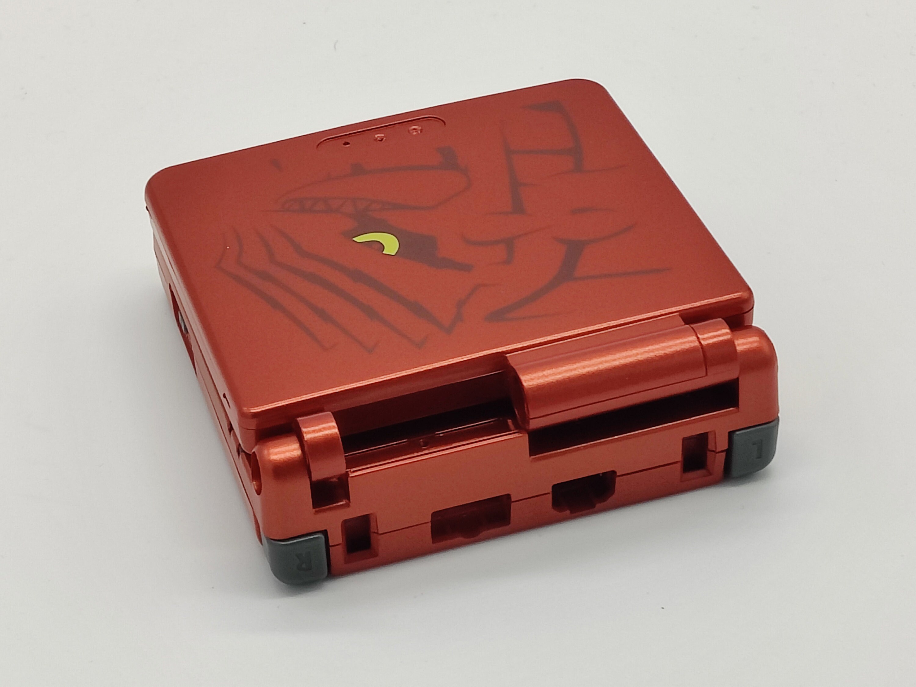 ゲームボーイアドバンスSP クラシックレッドグラードン GBA SP用交換