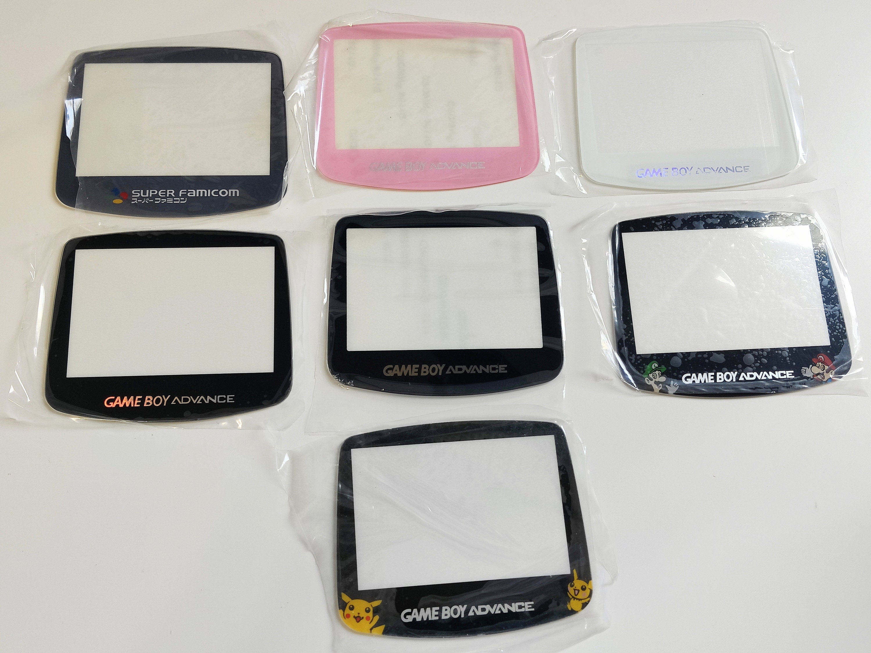 Vitre De Protection écran Gameboy Color – Mario – Lentille GBC De Remplacement