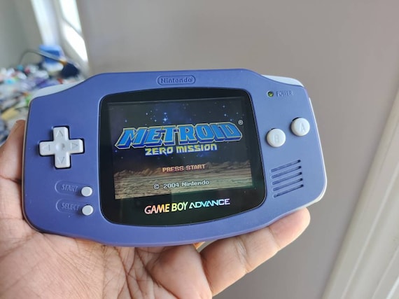  Nintendo Game Boy Advance - Indigo : Game Boy Advance: Video  Games