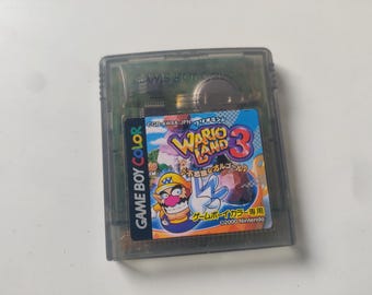 Nintendo Game Boy Color Wario Land 3 - Authentisches Test Modul - Sauberes Retro Spiel