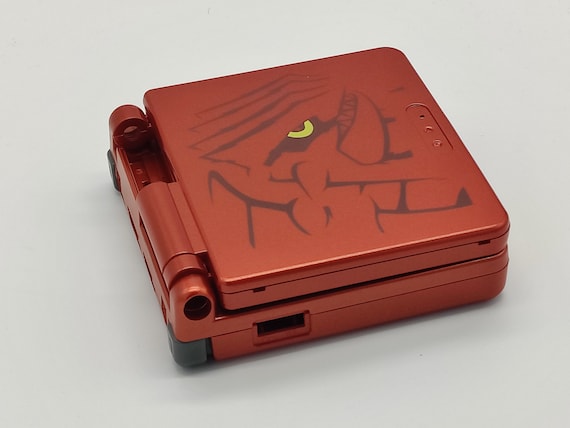 ゲームボーイアドバンスSP クラシックレッドグラードン GBA SP用交換