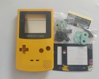 Nintendo Game Boy Farbe Gelb Gehäuse Shell Ersatz für GBC Konsole
