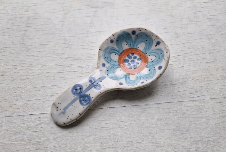 Handmade ceramic scoop Nr. 14 image 1