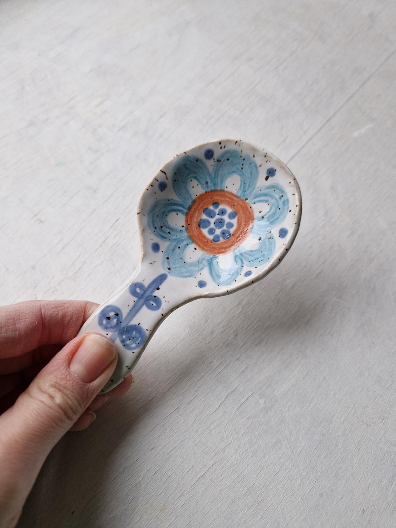 Handmade ceramic scoop Nr. 14 image 2