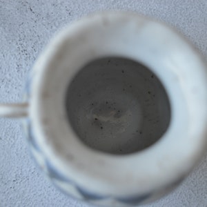 Piccolo vaso di anfora, vaso di ispirazione ceramica greca antico, vaso in ceramica fatto a mano immagine 5