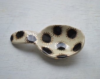 Handmade ceramic scoop Nr. 10