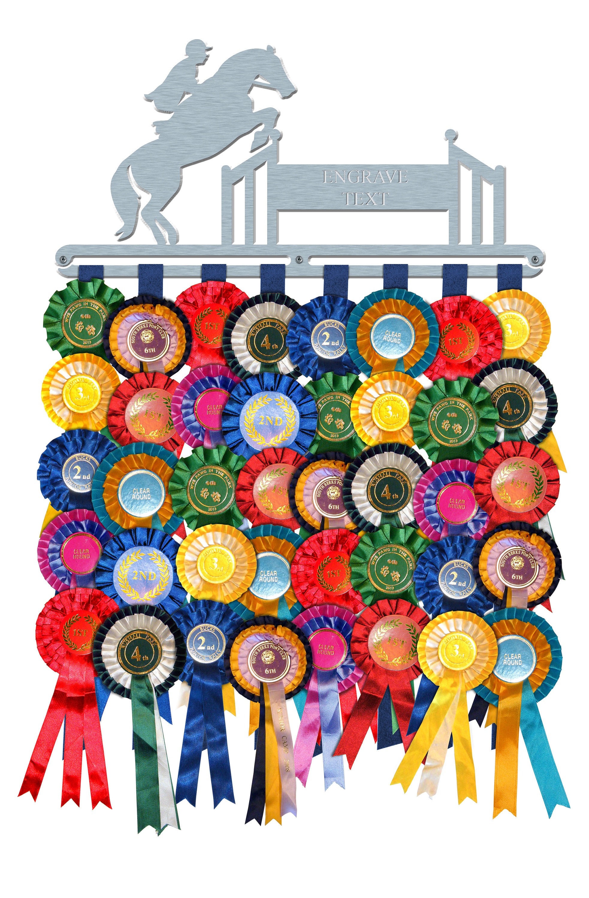 Other Equestrian horse show showjumping. 10 Clear Round Rosettes