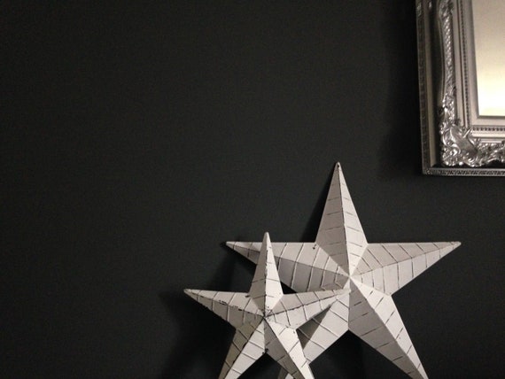 Metal rustic Amish Style Barn Star 34 cm