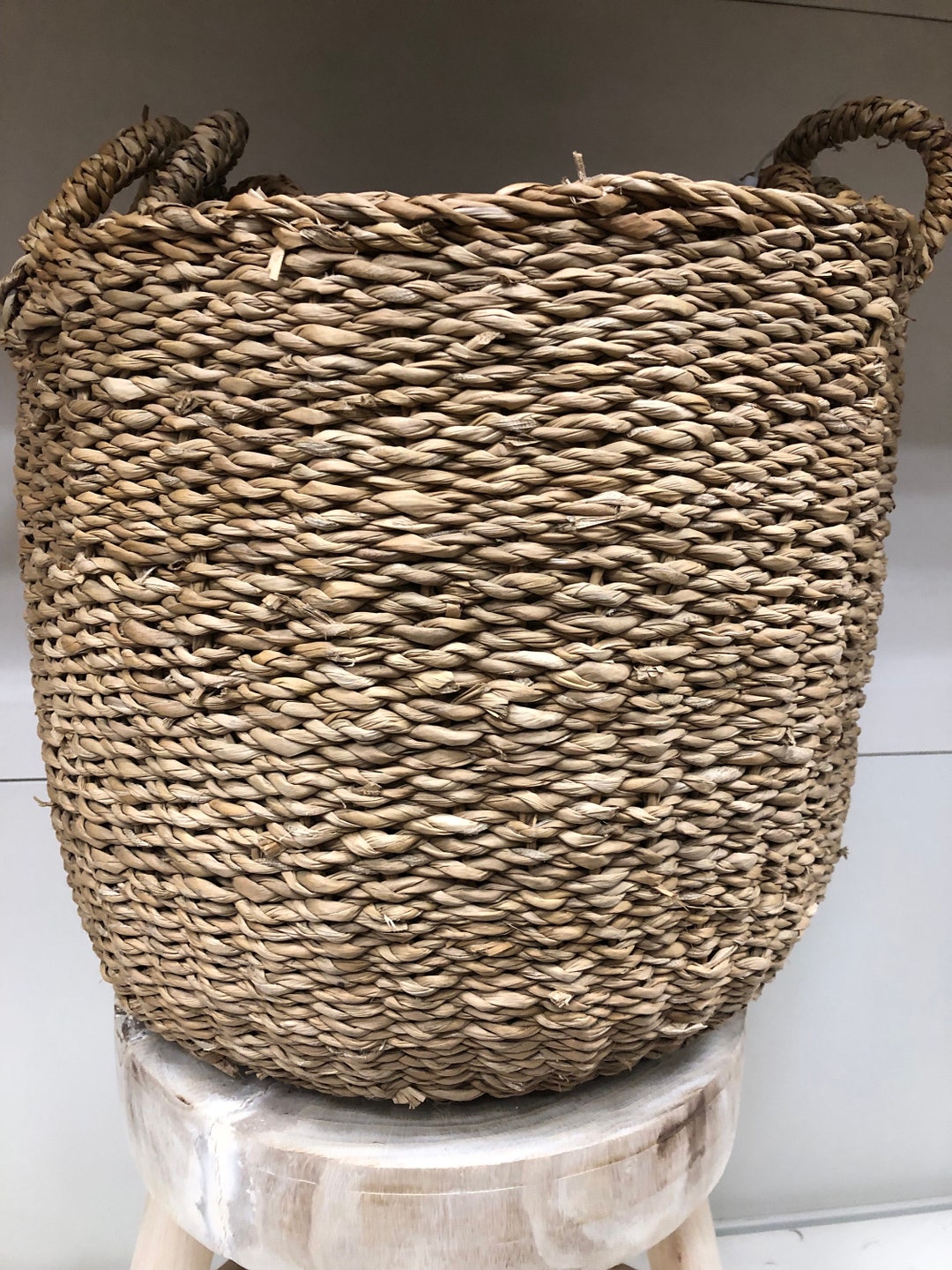 StorageWorks Seagrass Napkin Holder For Table, Wicker