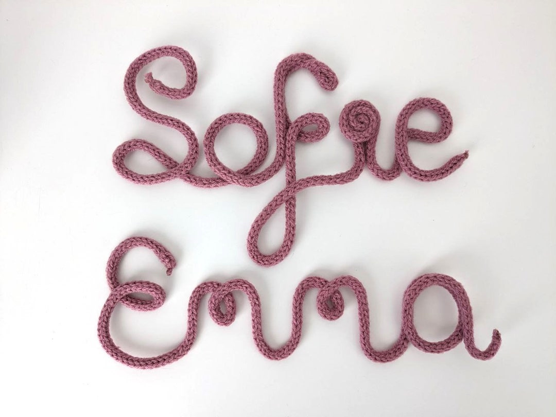 Nursery Wall Decor Baby Girl Signs Sofie Emma Personalized Etsy