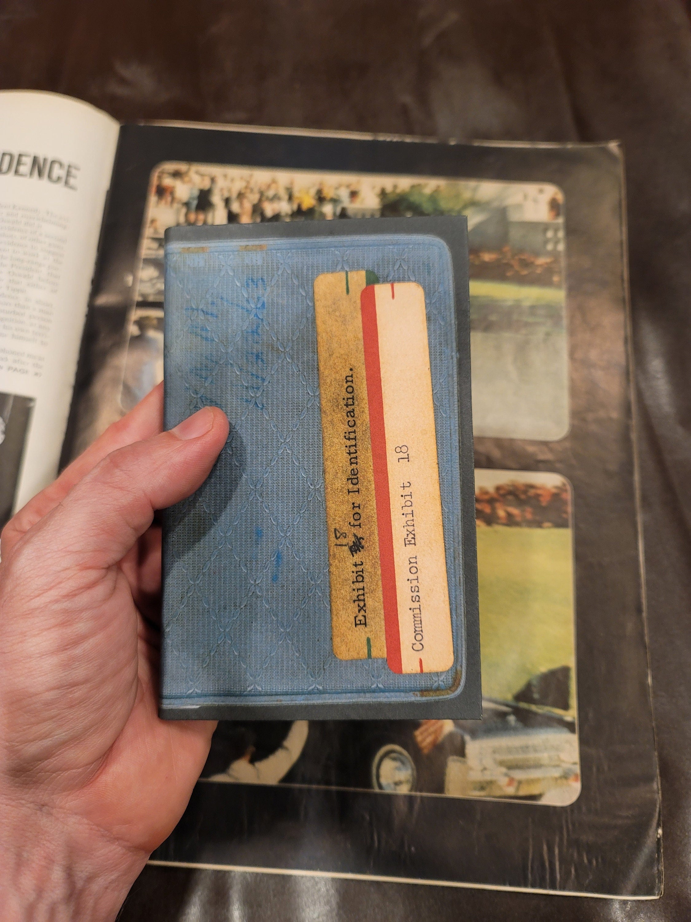 Lee Harvey Oswald's Address Book (handbound Full Color