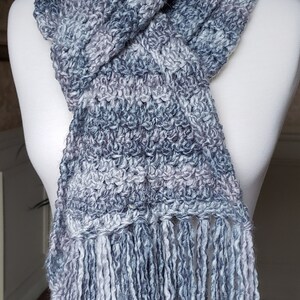 Luxurious Handmade Crochet Scarf / Gift for Mom/ Gift for Dad / Fashion Accessories / Made to Order / Super Soft / Unisex