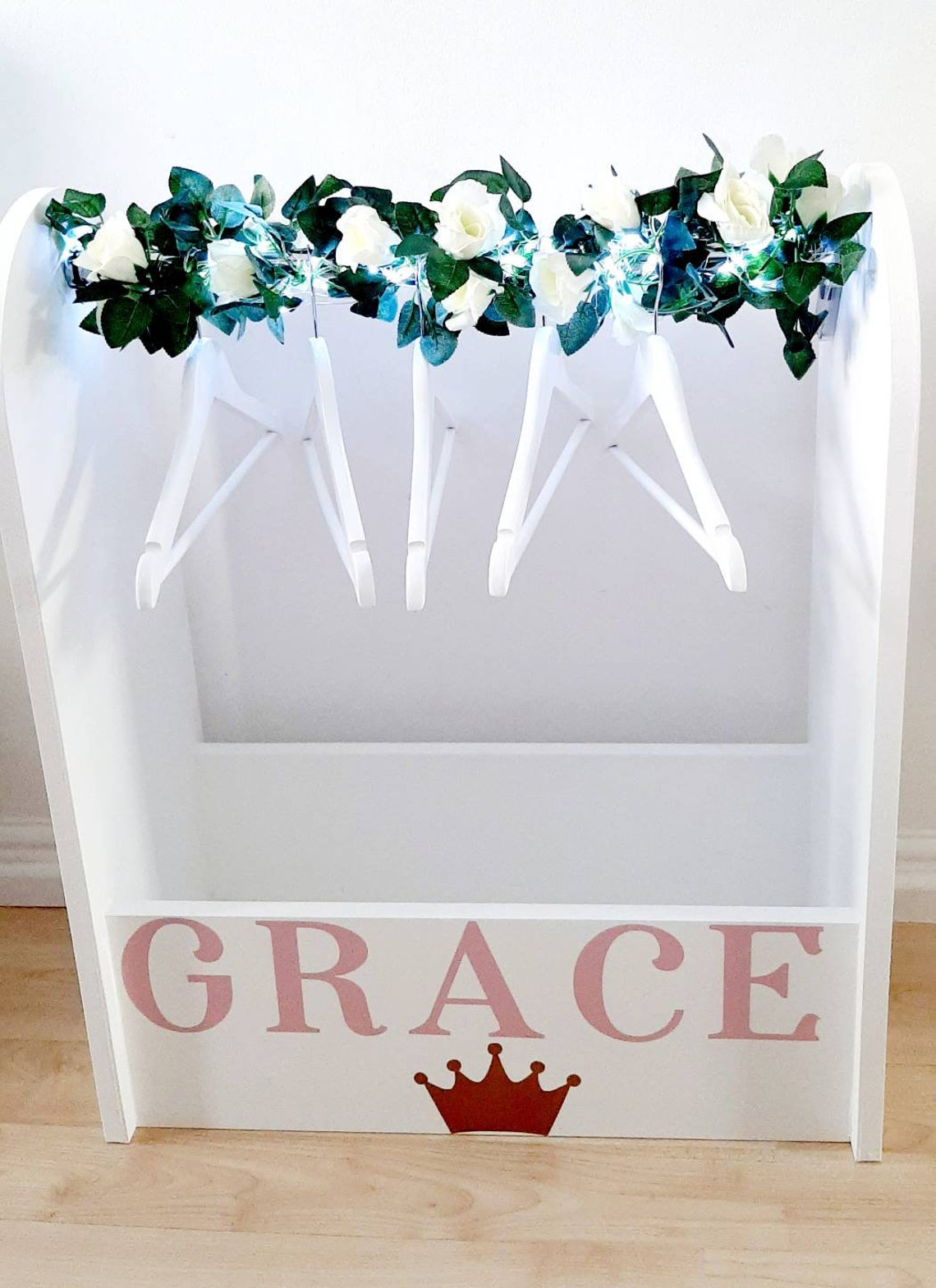 Kids dress up rail dressing up rail personalised dress rail Etsy