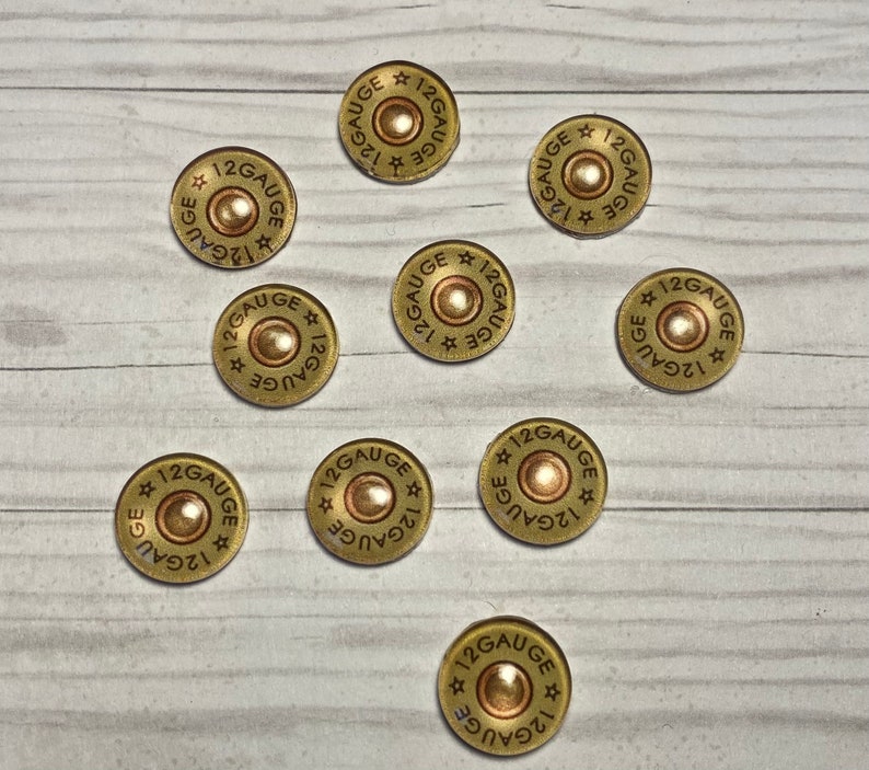 12 Gauge Cabochons 10mm, 12mm, 16mm, 20mm and 25mm 10pcs image 1