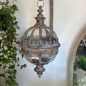 Regency Style Candle Bracket Lantern Rose Gold Outdoors Solar Bronze Victorian