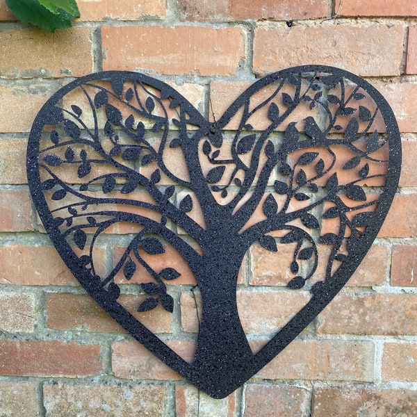 Tree of Life Garden Wall Art Etsy UK