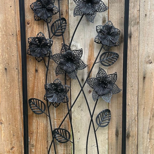 Garden Wall Art Outdoor Etsy UK