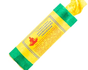 Tibetan Mokchhya (Nirvana)  incense, 30 sticks of 13 cm – genuine organic incense from Nepal – high quality incene from our collection