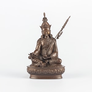 Statue of Padmasambhava (“Lotus-Born”), also known as Guru Rinpoche : 12 cm of perfection