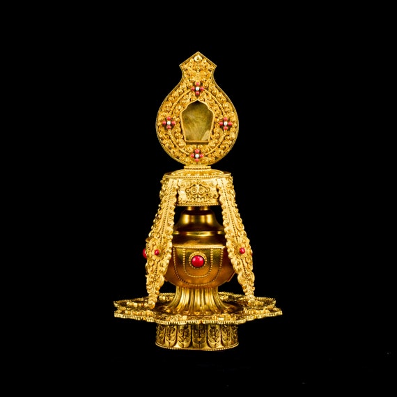 Tsebum Perfect Buddhist Long Life Vase Buddhist Ritual Etsy