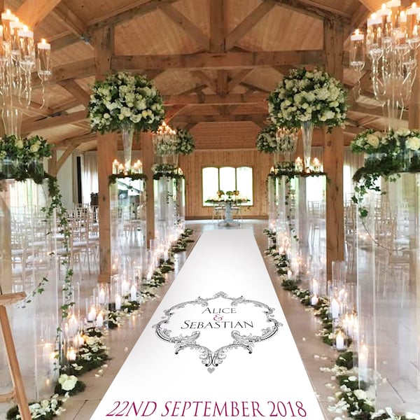 Mirror Aisle Runner Etsy