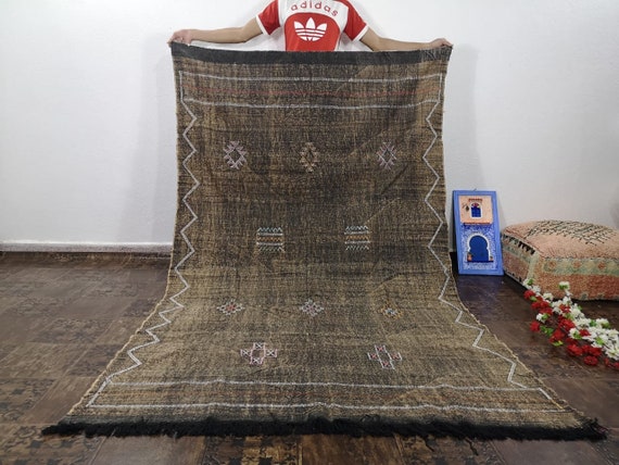 Marokkanische Kaktus Seide Sabra Teppich Sabra Teppich, marokkanische Kaktus  Seide Sabra, Handmad Sabra Teppich, 4,5 x 7,8 Fu - Etsy sterreich