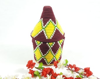 Moroccan basket berber basket african  Braiding basket , Handwoven Basket , Storage Basket