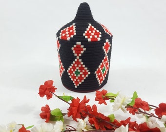 Moroccan basket berber basket african  Braiding basket , Handwoven Basket , Storage Basket