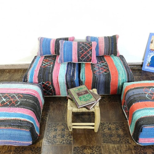 large moroccan floor pillows