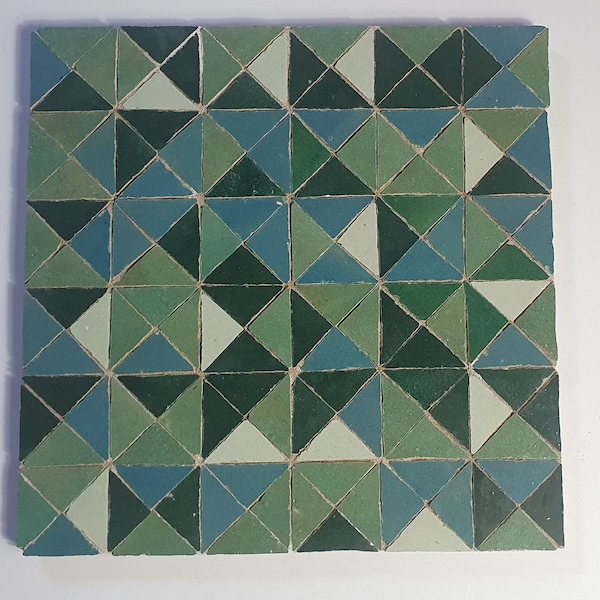 Moroccan handmade Mosaic tiles ,zelij ceramic tiles , Floor and Wall Tile Mosaic tile