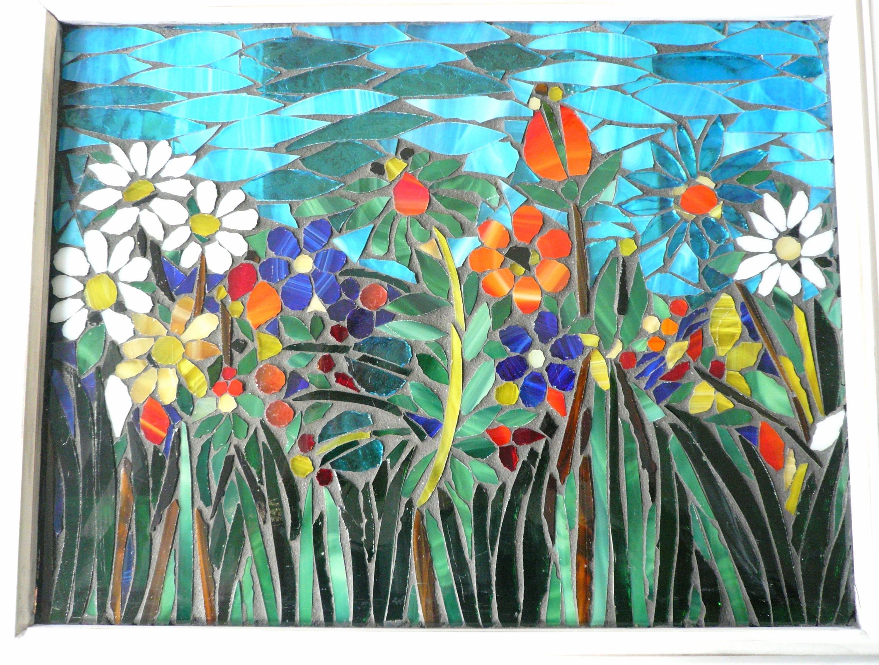 Glass Art Craft Supplies & Tools Orange & Yellow 911 Handcrafted