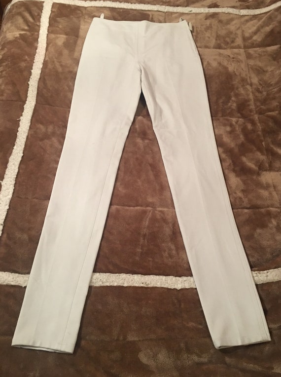 womens white straight leg pants