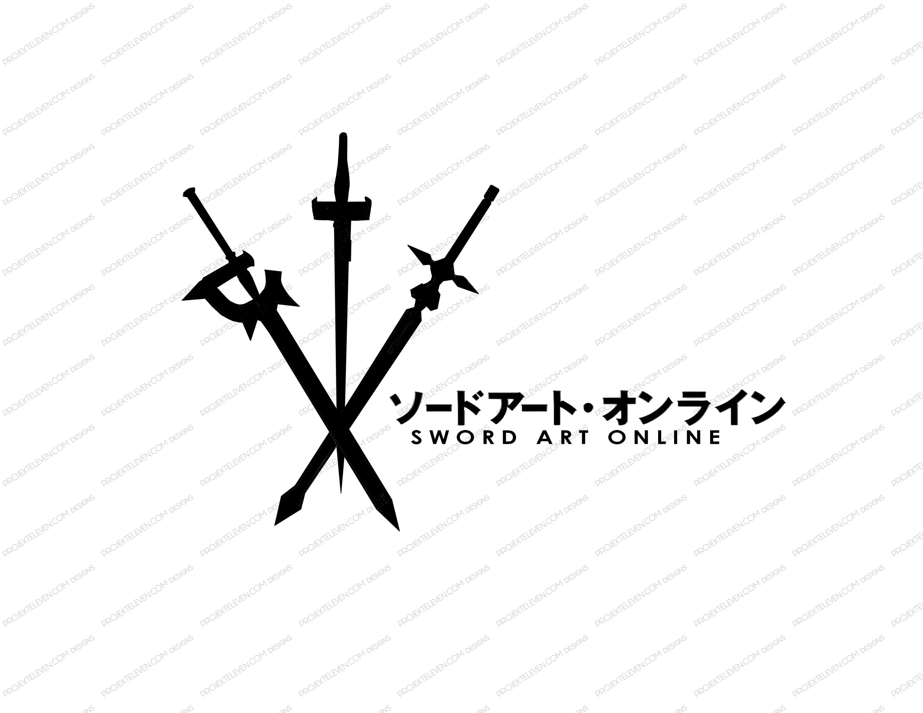 Sword Art Online SAO Anime SAOManga Vinyl Decal Sticker Etsy