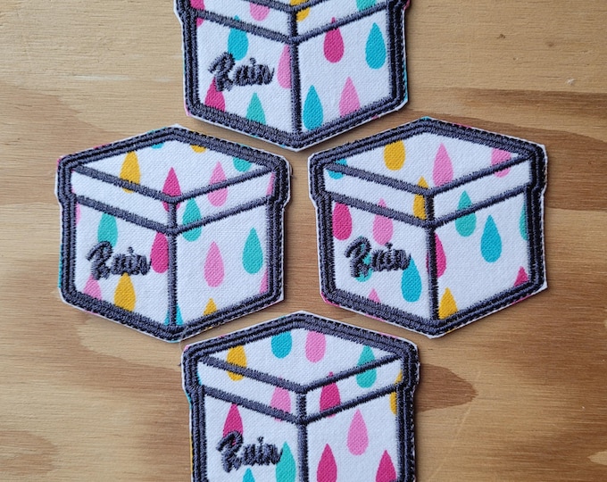 Box Of Rain handmade sew on patch