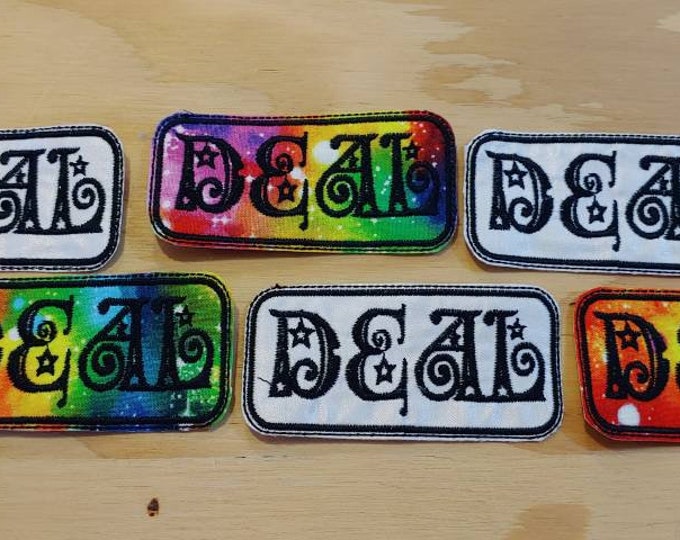 Deal Handmade embroidered sew on patch
